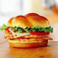 Turkey Classic Sandwich Meal · Choice of smoked or roasted turkey breast, Swiss cheese, lettuce, tomato, savory mayo and hi...