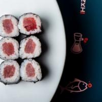 Tuna Roll (6 piece) · Ahi Tuna, Sushi Rice, Nori