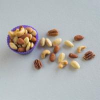 72350. Just Nuts · 2.5 oz. Deluxe mix and no peanuts. R/S cashews, Brazil nuts, walnuts, R/S almonds, raw pecan...
