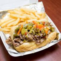 Italian Beef with Fries · 