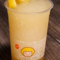 H2. Jasmine Lemon Slushy · 1. This drink is smoothie  cannot adjust ice level. 
2. Caffein free for this drink.