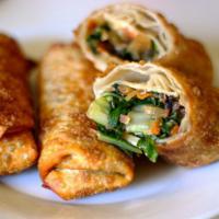 1. Vegetable Egg Roll (2) · 2 pieces.