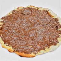 The Nutella Pizza (16 inch) · Plan pie, Ferrero Nutella and Shredded Coconut