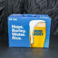 12 Pack of Canned Bud Light Beer · Must be 21 to purchase. 12 oz. 4.2% ABV. Bud Light is a premium light lager with a superior ...