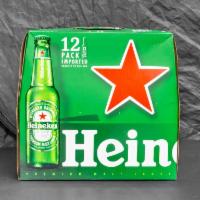12 Pack of Bottled Heineken Beer · Must be 21 to purchase. 12 oz. 5.0% ABV.