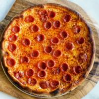 Mini Pepperoni Pizza · thin crust 7
