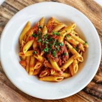 Penne with Meat Sauce · Small (serves 1) / Large (serves 2) / Family (serves 3-4)
