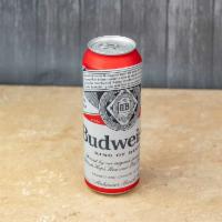 Budweiser · Must be 21 to purchase. 