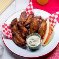 8 Pcs  All Natural Wings · All natural (no hormones or antibiotics)  chicken wings cooked to perfection. Choose your fa...