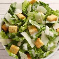Side Salad Caesar Salad · Green salad with Caesar dressing and cheese. 