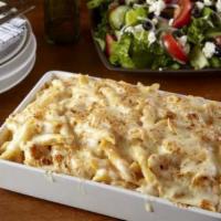 Baked Ziti Family Meal · Ziti smothered in our homemade tomato sauce. Baked with our shredded mozzarella and fresh ri...