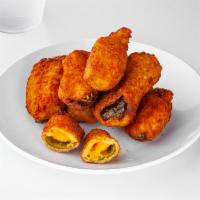 Jalapeno Poppers · Comes with ranch dressing