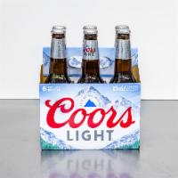 Coors Light 6 12 oz. Bottles · Must be 21 to purchase.