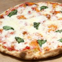 Margherita Pizza · Tomato sauce, mozzarella and basil.