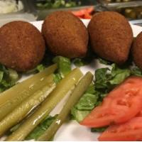 Kibbeh (3pcs) · Dough ball made of meat and bulgur. 