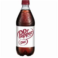 20oz. Diet Dr. Pepper  · 