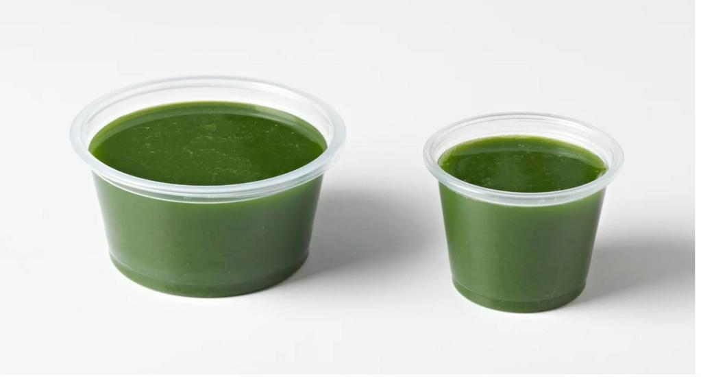 Wheatgrass · This small bright green shot is packed with essential vitamins, enzymes, amino acids, Iron, and chlorophyll – all to help increase your energy levels, and keep your skin looking fantastic as you also maintain a healthier immune system.