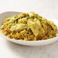 E50. Curry Fried Rice · Curry fried rice with your choice of protein.