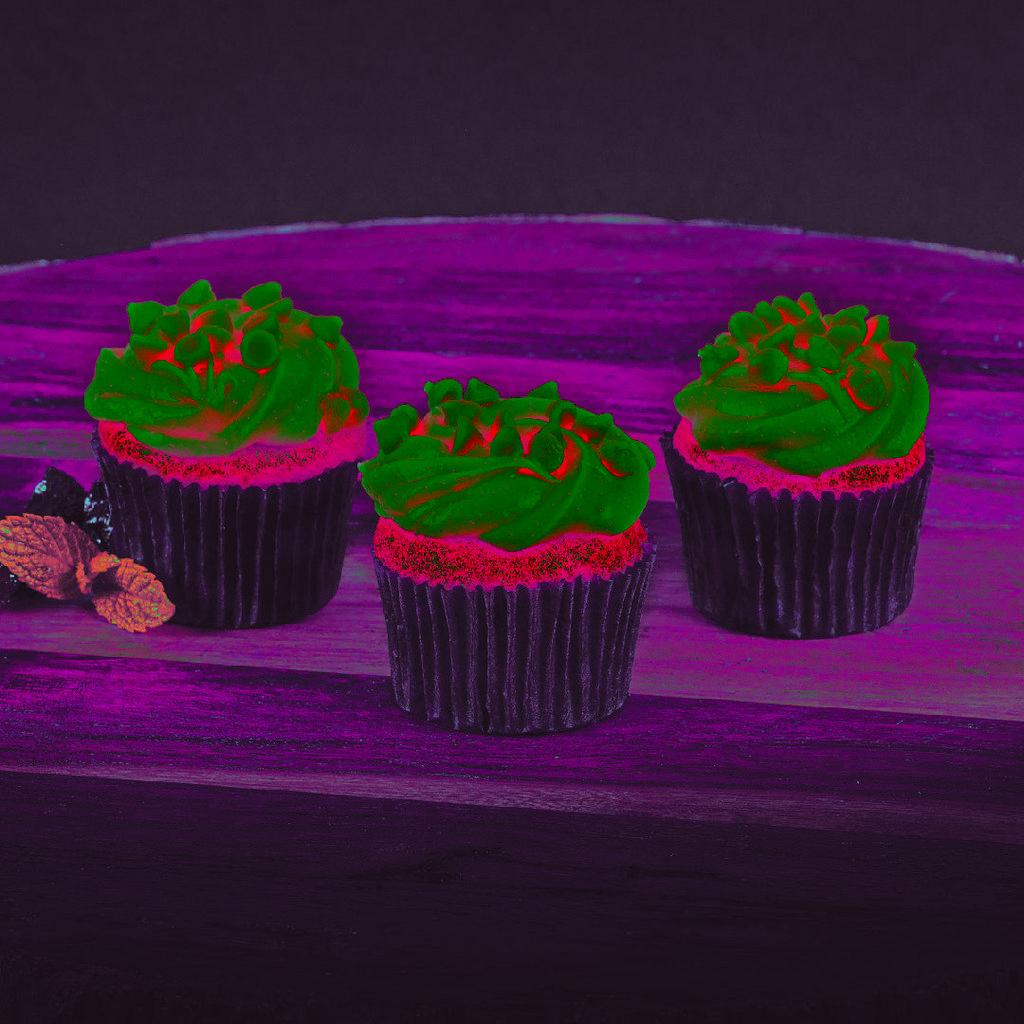 3 Mini Cupcakes · 3 Vanilla Bean Mini Cupcakes