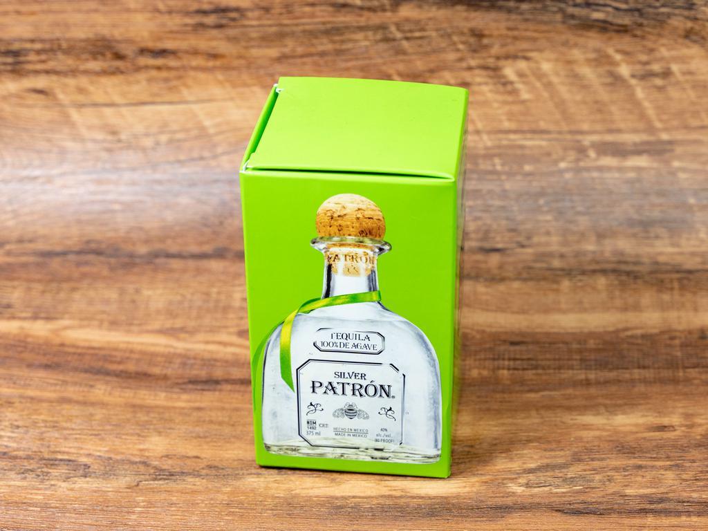 375 ml. Patron Silver Tequila Proof: 80 · 