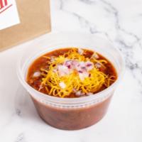 Cup o' Chili · Fresh housemade chili with organic beef. Contains nightshades. We cannot make substitutions.
