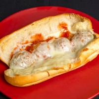 Meatball Parmigiana Sub · 