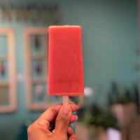 Strawberry Ice Pop · We cut fresh strawberries every day to make this refreshing treat, pure strawberry and no wa...