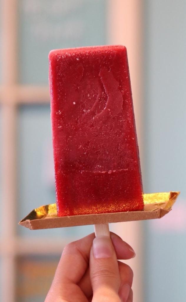 Corozo Ice Pop · From the Caribbean fruit of the corozo palm, a super tart treat.