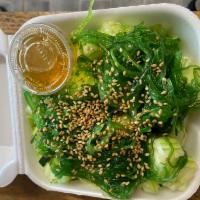 Seaweed Salad · Lettuce, seaweed and cucumber in sesame dressing
