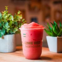 Strawberry Ice Bliss Smoothie · Made with Strawberry Jam 
