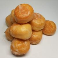 Glazed Donut Hole(12Pcs) · 1 dozen glazed donuts holes.