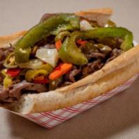Italian Beef · Only in Chicago can you find this huge, exceptional Italian Beef Sandwich. Make it the way y...
