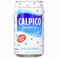 Calpico · Japanese yogurt soft drink. Sweet and milky.