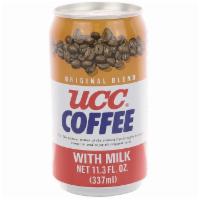 UCC Iced Coffee · Imported lightly brewed milk coffee. Smooth and refined taste.