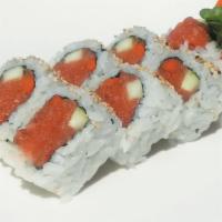 Spicy Tuna Roll · A spicy roll that emphasizes the quality of our house-made spicy tuna blend! Spicy tuna, avo...