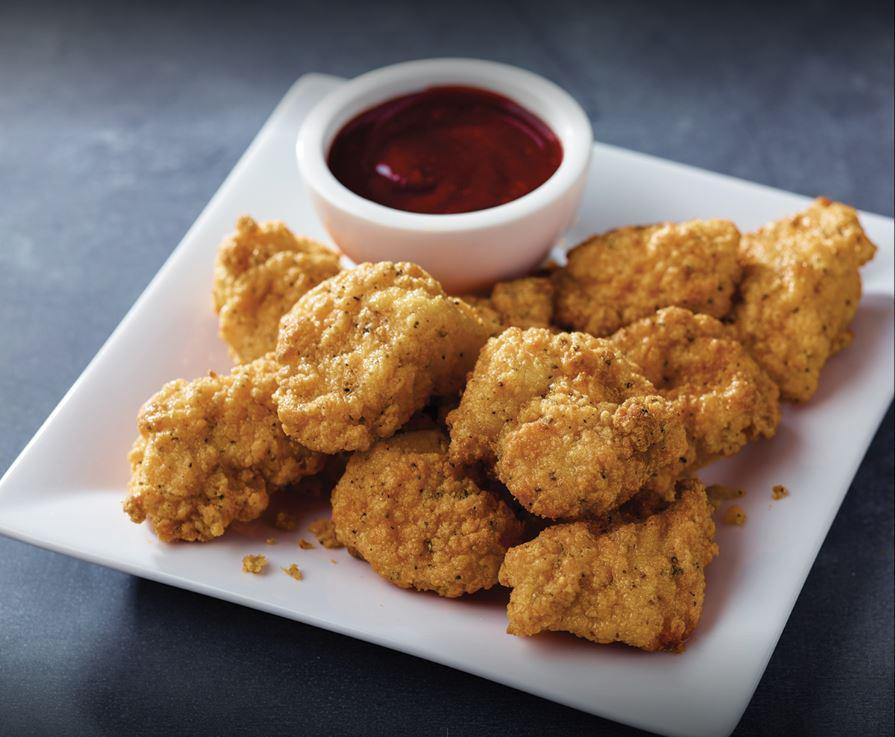 Chicken Dippers · Tenders, boneless chicken with your choice of dipping sauce bleu cheese, hot, jalapeno ranch, ranch, sweet red chili peppers, tangy BBQ and local sauce.