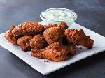 Chicken Wings · Plain, hot, sweet red chili pepper, tangy BBQ and local sauce.
