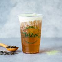 Sea Foam Jasmine Iced Tea · Premium jasmine green tea with sea salt cream.