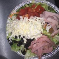Chef's Salad · Ham, turkey and cheese.