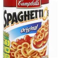  Canned Campbell's Spaghettios Franks · 