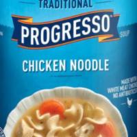  Canned Progresso Chicken Noodle · 