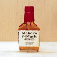 Maker's Mark Bourbon · Charred cypress and rye notes with a non-bitter sweetness. Must be 21 to purchase.