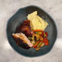 Single Serving Chicken Dinner · MPP Organic Wood Fired Rotisserie Chicken (Single Serving)
Sides: Mashed Potatoes, Roasted ...