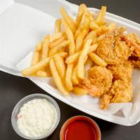  Jumbo Shrimp Dinner  · Includes fries