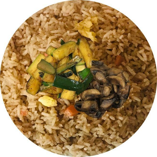 Kids Veggie Bowl · Choice of 2 vegetables; onion, mushroom, zucchini, or bean sprout with rice.

ALLERGENS: soy, wheat/gluten