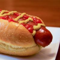 Classic Hot Dog · Beef hot dog.
