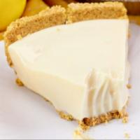 Lemon Ice Box Pie (Slice) · Lemon lovers luscious dream! A rich, cool, creamy lemon pie on a graham cracker crust.