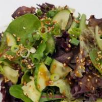 Green Salad with Sesame Dressing · 