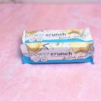 Power Crunch French Vanilla Creme · 14 grams of protein.