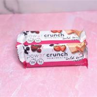Power Crunch Wild Berry Creme  · 14 grams of protein.
